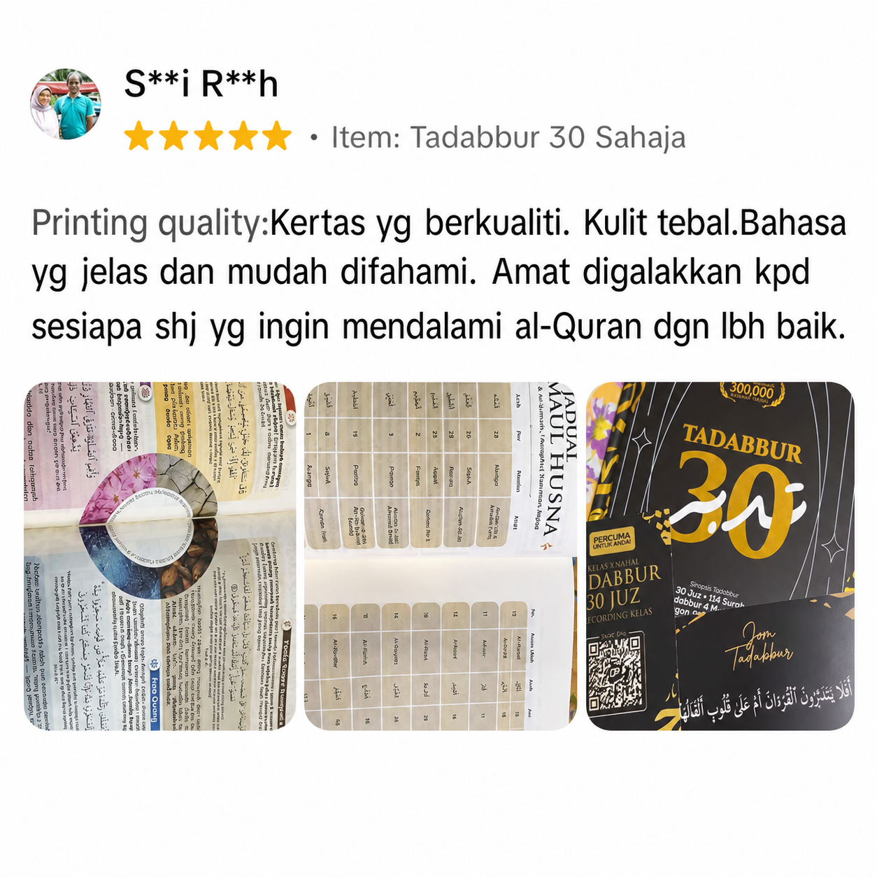 Testimoni pelanggan 1